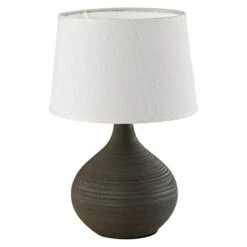 Trio Leuchten Tischleuchte Martin 40 W, L X B X H: 20 X 20 X 29 Cm, Schwarz, E14