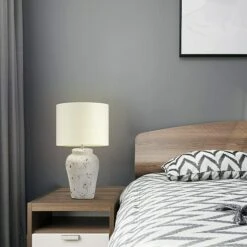 Home Sweet Home Lampenfuß Luke 40 W, Farbe: Weiß, Höhe: 36 Cm 13 Home Sweet Home Lampenfuß Luke 40 W, Farbe: Weiß, Höhe: 36 Cm -Beleuchtung 12 450