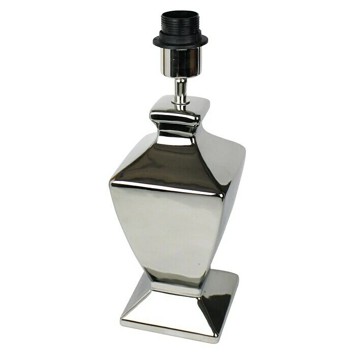 Home Sweet Home Lampenfuß Class 40 W, Farbe: Chrom, Höhe: 41 Cm 4 Home Sweet Home Lampenfuß Class 40 W, Farbe: Chrom, Höhe: 41 Cm – Bild 2