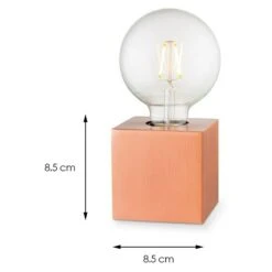 Home Sweet Home Lampenfuß Dry 10 10 W, E27, Kupfer, Höhe: 8,5 Cm -Beleuchtung 12 495