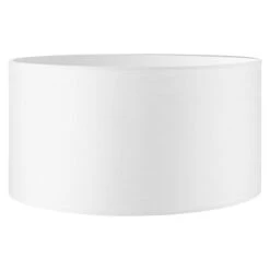 Home Sweet Home Lampenschirm Bling Ø X H: 50 X 25 Cm, Pure White, Baumwolle, Rund