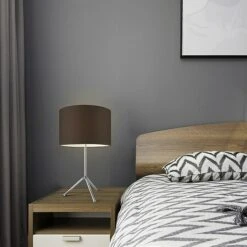 Home Sweet Home Karma Lampenfuß 60 W, Höhe: 46 Cm, Stahl Matt, Stahl, E27