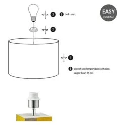Home Sweet Home Lampenfuß Tora 40 W, Farbe: Bunt, Höhe: 28 Cm 10 Home Sweet Home Lampenfuß Tora 40 W, Farbe: Bunt, Höhe: 28 Cm -Beleuchtung 12 527