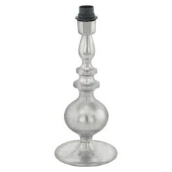 Eglo Lampenfuß Bedworth 60 W, Nickel, Höhe: 41 Cm