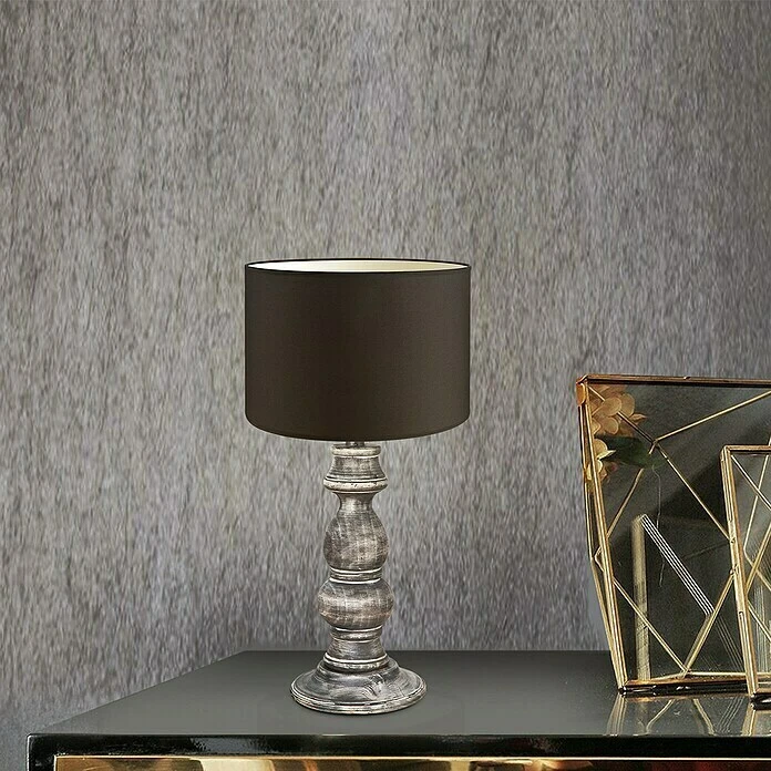 Home Sweet Home Lampenfuß Banjo 40 W, Farbe: Taupe, Höhe: 44 Cm 8 Home Sweet Home Lampenfuß Banjo 40 W, Farbe: Taupe, Höhe: 44 Cm – Bild 6