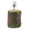 Home Sweet Home Lampenfuß Treetrunk 40 W, Farbe: Braun, Höhe: 26 Cm