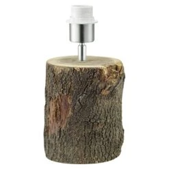 Home Sweet Home Lampenfuß Treetrunk 40 W, Farbe: Braun, Höhe: 26 Cm