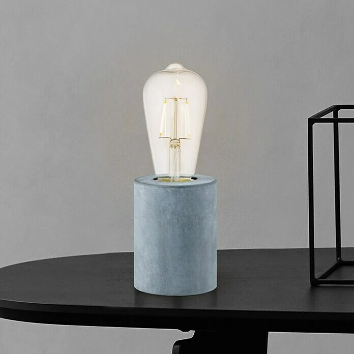 Home Sweet Home Lampenfuß Dry 10 W, E27, Grau, Höhe: 10 Cm 4 Home Sweet Home Lampenfuß Dry 10 W, E27, Grau, Höhe: 10 Cm – Bild 2