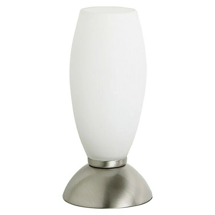 Paul Neuhaus Tischleuchte Rund Joy 33 W, Ø X H: 85 Mm X 19 Cm, Silber, Weiß, G9 3 Paul Neuhaus Tischleuchte Rund Joy 33 W, Ø X H: 85 Mm X 19 Cm, Silber, Weiß, G9