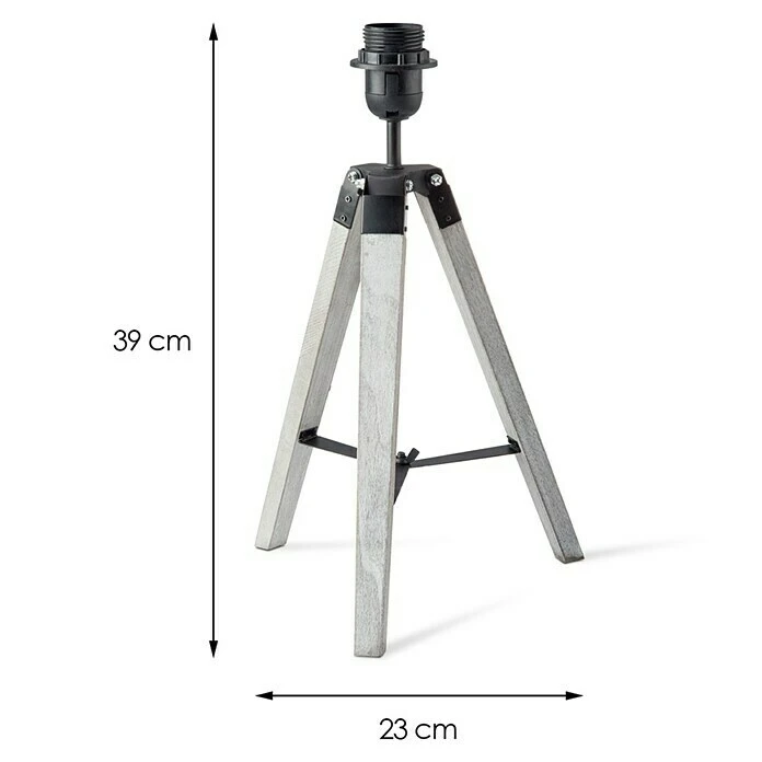 Home Sweet Home Lampenfuß Dia 40 W, Farbe: Weiß, Höhe: 38 Cm 4 Home Sweet Home Lampenfuß Dia 40 W, Farbe: Weiß, Höhe: 38 Cm – Bild 2