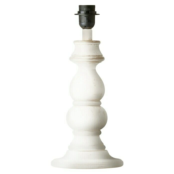 Home Sweet Home Lampenfuß Banjo 40 W, Farbe: Weiß, Höhe: 44 Cm 3 Home Sweet Home Lampenfuß Banjo 40 W, Farbe: Weiß, Höhe: 44 Cm