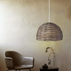 Home Sweet Home Lampenschirm Roseau Ø X H: 40 X 20 Cm, Dunkelbraun, Holz, Rund 11 Home Sweet Home Lampenschirm Roseau Ø X H: 40 X 20 Cm, Dunkelbraun, Holz, Rund -Beleuchtung 12 657