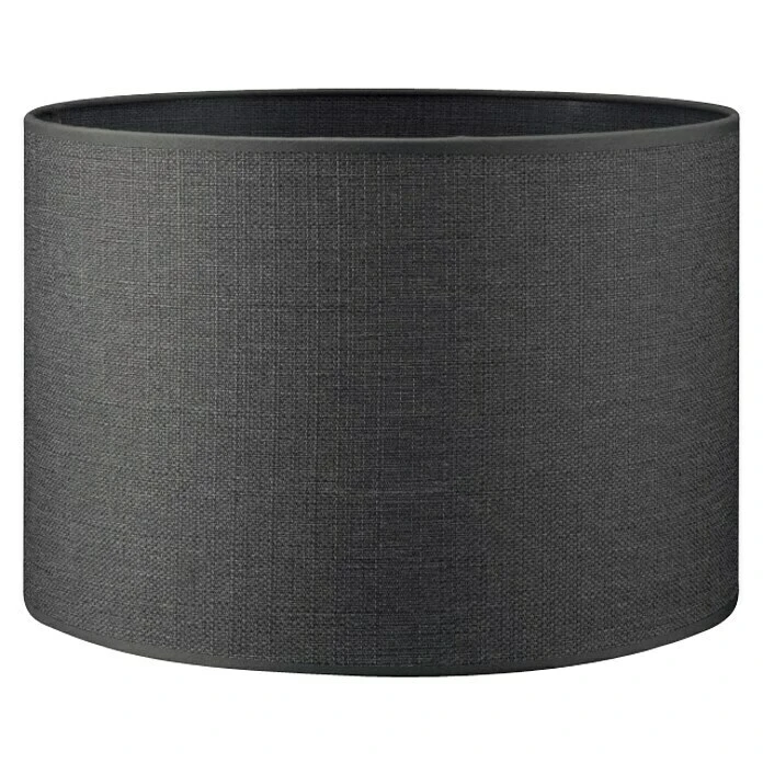 Home Sweet Home Lampenschirm Canvas 30 Cm, Sturmgrau, Baumwolle, Rund 4 Home Sweet Home Lampenschirm Canvas 30 Cm, Sturmgrau, Baumwolle, Rund – Bild 2