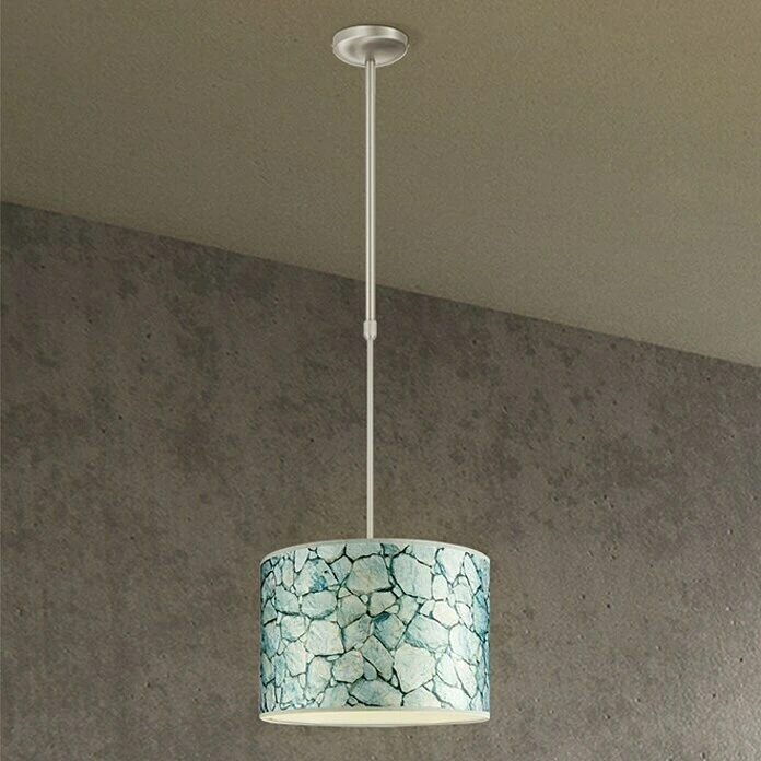 Home Sweet Home Lampenschirm Stone Ø X H: 30 X 20 Cm, Bunt, Stoff 3 Home Sweet Home Lampenschirm Stone Ø X H: 30 X 20 Cm, Bunt, Stoff