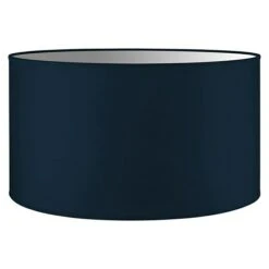 Home Sweet Home Lampenschirm Bling Ø X H: 40 X 22 Cm, Dark Denim, Baumwolle, Rund