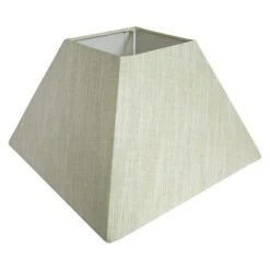 Lampenschirm Durchmesser: 25 Cm, Creme, Stoff