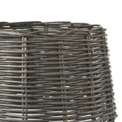 Home Sweet Home Lampenschirm Roseau 40 Cm, Dunkelbraun, Rattan, Rund -Beleuchtung 12 761