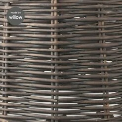 Home Sweet Home Lampenschirm Roseau 40 Cm, Dunkelbraun, Rattan, Rund -Beleuchtung 12 762