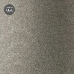 Home Sweet Home Lampenschirm Melrose Ø X H: 24 X 16 Cm, Hellgrau, Stoff, Oval -Beleuchtung 12 769