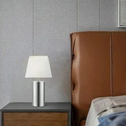 Home Sweet Home Lampenschirm Largo L X B X H: 20 X 20 X 14 Cm, Pure White, Stoff, Eckig