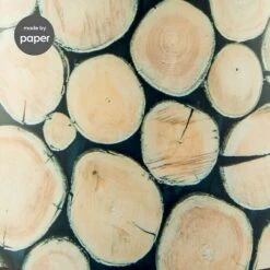 Home Sweet Home Lampenschirm Wood Ø X H: 40 X 22 Cm, Bunt, Stoff -Beleuchtung 12 774