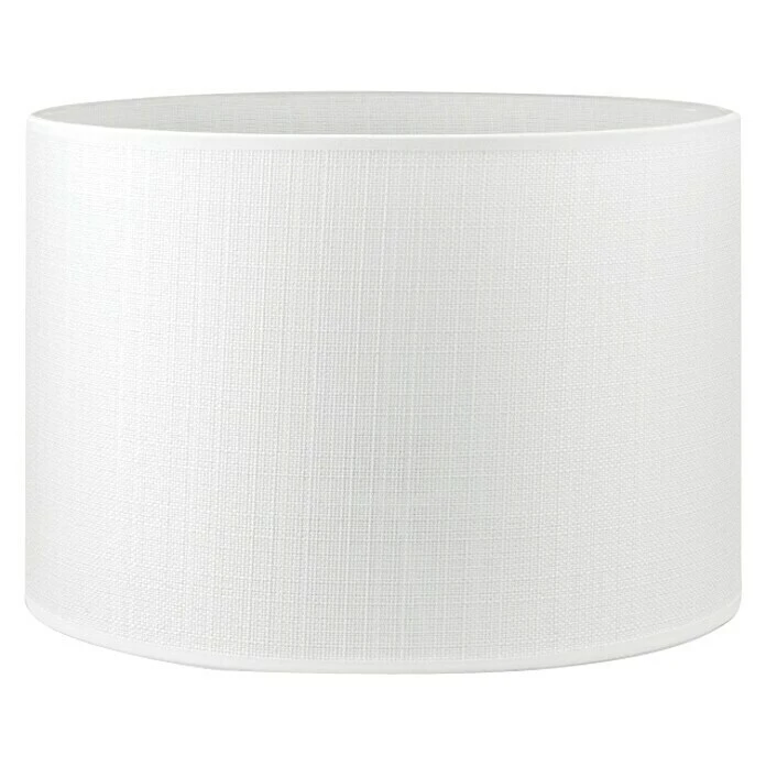 Home Sweet Home Lampenschirm Canvas 30 Cm, Schneeweiß, Baumwolle, Rund 4 Home Sweet Home Lampenschirm Canvas 30 Cm, Schneeweiß, Baumwolle, Rund – Bild 2