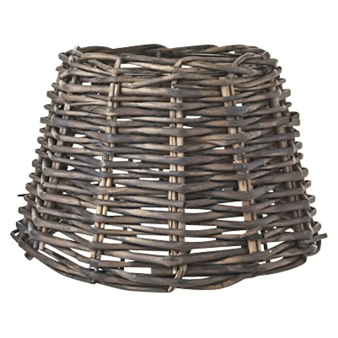 Home Sweet Home Lampenschirm Roseau 20 Cm, Dunkelbraun, Rattan, Oval 3 Home Sweet Home Lampenschirm Roseau 20 Cm, Dunkelbraun, Rattan, Oval