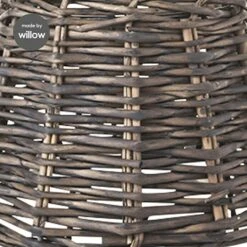 Home Sweet Home Lampenschirm Roseau 20 Cm, Dunkelbraun, Rattan, Oval -Beleuchtung 12 810