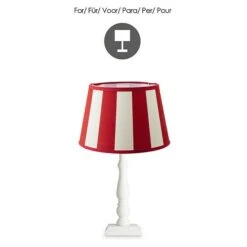 Home Sweet Home Lampenschirm Classic Ø X H: 20 X 13 Cm, Rot, Stoff, Rund 10 Home Sweet Home Lampenschirm Classic Ø X H: 20 X 13 Cm, Rot, Stoff, Rund -Beleuchtung 12 815