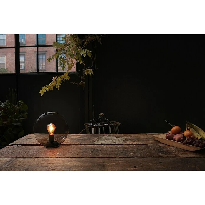 Ledvance Deko-Tischleuchte BUBBLE L X B X H: 25 X 25 X 245 Cm, Grau, E27 3 Ledvance Deko-Tischleuchte BUBBLE L X B X H: 25 X 25 X 245 Cm, Grau, E27