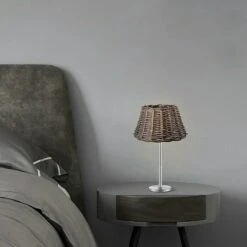 Home Sweet Home Lampenschirm Roseau L X B X H: 30 X 20 X 30 Cm, Braun, Holz, Rund