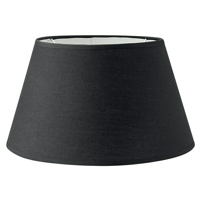 Home Sweet Home Lampenschirm Largo Ø X H: 30 X 17 Cm, Night Black, Stoff, Rund 3 Home Sweet Home Lampenschirm Largo Ø X H: 30 X 17 Cm, Night Black, Stoff, Rund