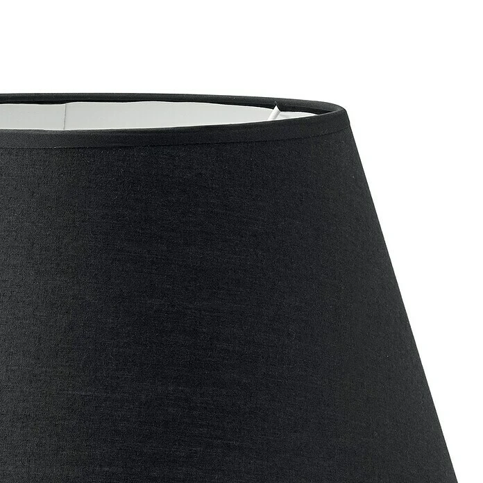 Home Sweet Home Lampenschirm Largo Ø X H: 30 X 17 Cm, Night Black, Stoff, Rund 7 Home Sweet Home Lampenschirm Largo Ø X H: 30 X 17 Cm, Night Black, Stoff, Rund – Bild 5