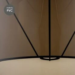 Home Sweet Home Lampenschirm Smoke Ø X H: 20 X 13 Cm, Rauch, Baumwolle, Rund -Beleuchtung 12 858