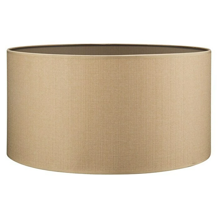 Home Sweet Home Lampenschirm Canvas 50 Cm, Haselnussbraun, Baumwolle, Rund 3 Home Sweet Home Lampenschirm Canvas 50 Cm, Haselnussbraun, Baumwolle, Rund