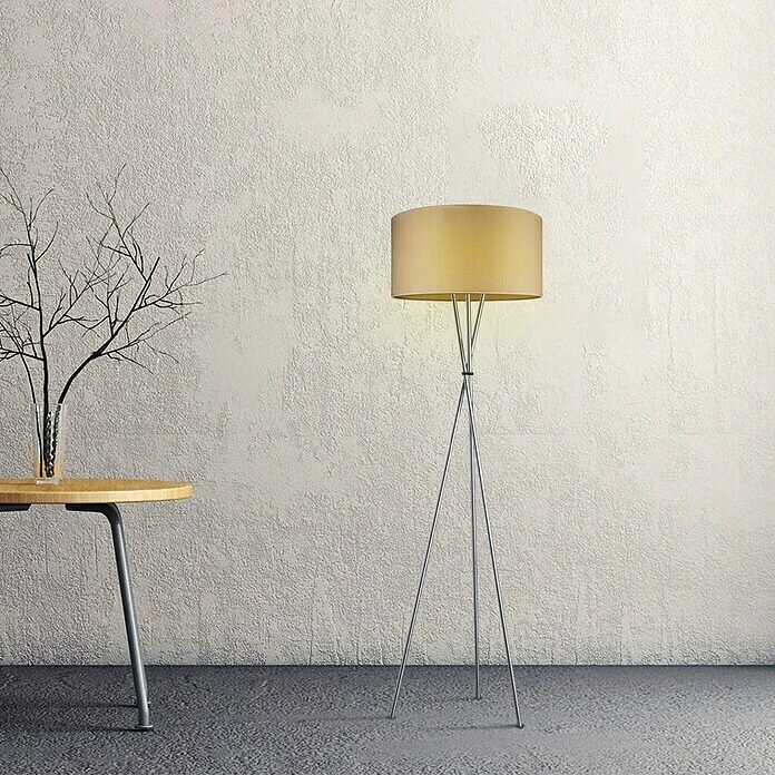 Home Sweet Home Lampenschirm Canvas 50 Cm, Haselnussbraun, Baumwolle, Rund 4 Home Sweet Home Lampenschirm Canvas 50 Cm, Haselnussbraun, Baumwolle, Rund – Bild 2