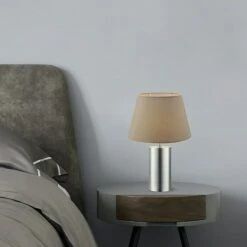 Home Sweet Home Lampenschirm Largo Ø X H: 24 X 16 Cm, Funghi, Stoff, Oval