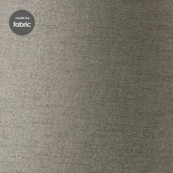 Home Sweet Home Lampenschirm Melrose Ø X H: 20 X 13 Cm, Hellgrau, Stoff, Rund -Beleuchtung 12 877