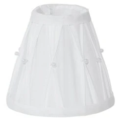 Eglo Lampenschirm 1+1 Vintage Ø X H: 14 X 12 Cm, Weiß, Textil