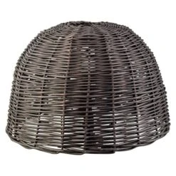 Home Sweet Home Lampenschirm Roseau Ø X H: 50 X 25 Cm, Braun, Holz, Rund -Beleuchtung 12 891