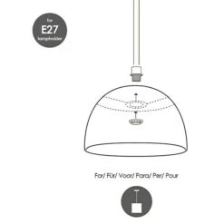 Home Sweet Home Lampenschirm Roseau Ø X H: 50 X 25 Cm, Braun, Holz, Rund -Beleuchtung 12 892