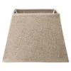 Home Sweet Home Lampenschirm Melrose L X B X H: 20 X 20 X 14 Cm, Taupe, Stoff, Eckig -Beleuchtung 12 893