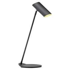 Lucide Tischleuchte Hester 7 W, L X B X H: 12 X 21,5 X 54,5 Cm, Anthrazit, GU10