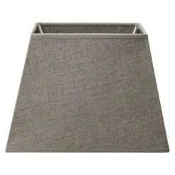 Home Sweet Home Lampenschirm Melrose L X B X H: 14 X 20 X 14 Cm, Hellgrau, Stoff, Eckig -Beleuchtung 12 912