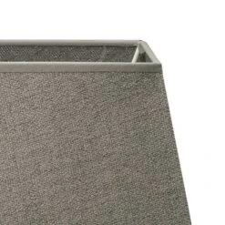 Home Sweet Home Lampenschirm Melrose L X B X H: 14 X 20 X 14 Cm, Hellgrau, Stoff, Eckig -Beleuchtung 12 915