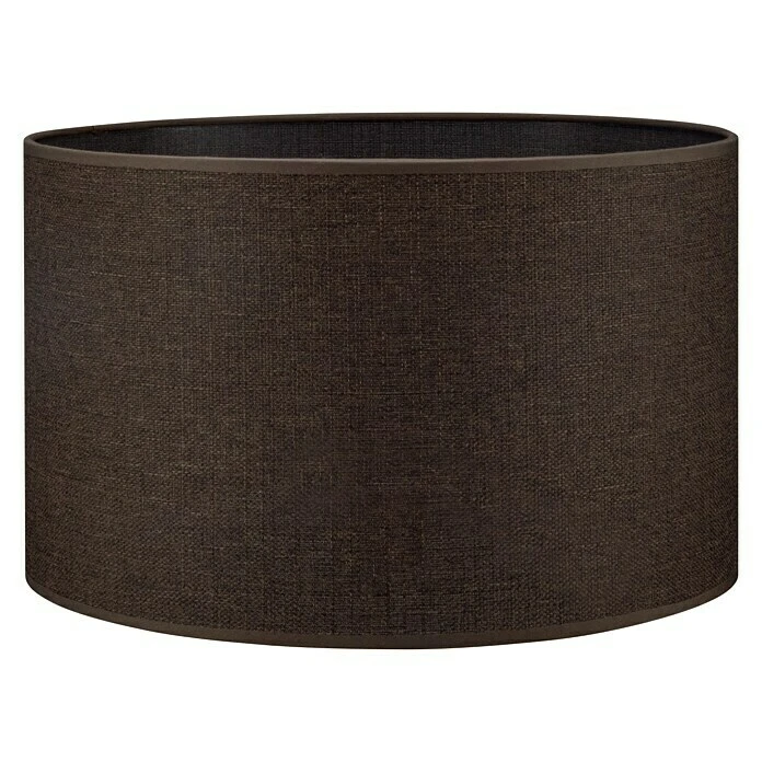 Home Sweet Home Lampenschirm Canvas 35 Cm, Kastanienbraun, Baumwolle, Rund 3 Home Sweet Home Lampenschirm Canvas 35 Cm, Kastanienbraun, Baumwolle, Rund