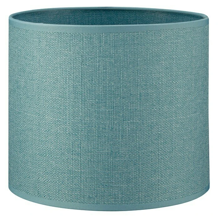 Home Sweet Home Lampenschirm Canvas 20 Cm, Petrol, Baumwolle, Rund 3 Home Sweet Home Lampenschirm Canvas 20 Cm, Petrol, Baumwolle, Rund