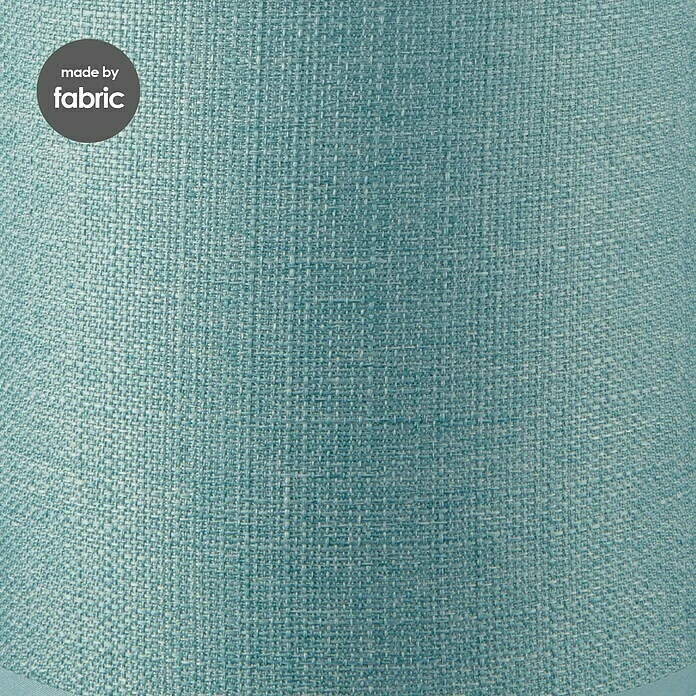 Home Sweet Home Lampenschirm Canvas 20 Cm, Petrol, Baumwolle, Rund 6 Home Sweet Home Lampenschirm Canvas 20 Cm, Petrol, Baumwolle, Rund – Bild 4