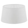 Eglo Lampenschirm 1+1 Vintage Ø X H: 30 X 16,5 Cm, Weiß, Leinen -Beleuchtung 12 942