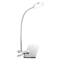 Globo LED-Klemmleuchte Pegasi 1-flammig, 3 W, Aluminium